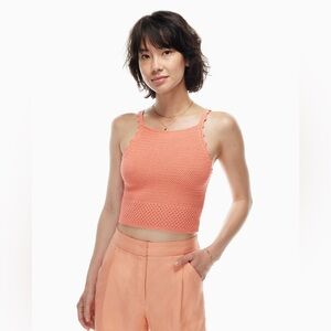 Wilfred Sunset Tank in Coral Peach